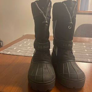 EUC LLBean Winter boot with wool liners